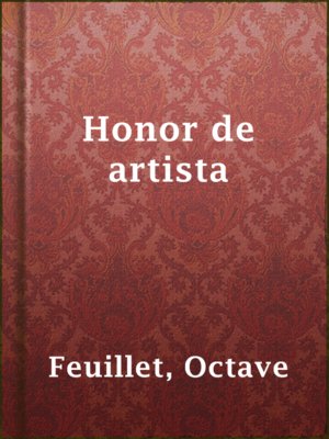cover image of Honor de artista